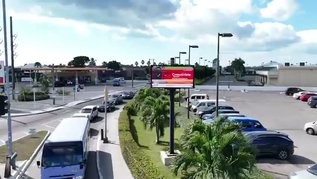 Billboard242 digital billboard in Nassau